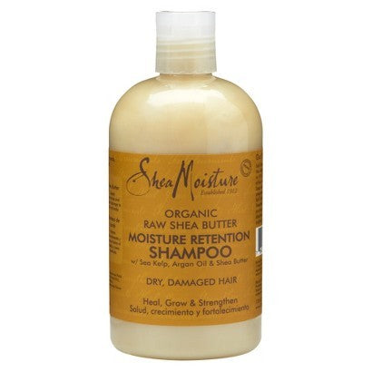 shampooing Raw Shea Butter Moisture Retention Shampoo de Shea Moisture.