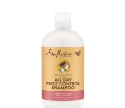 Le shampooing SheaMoisture Papaya and Neroli Frizz Contro