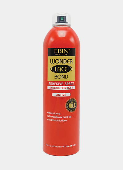 Wonder lace bond wig adhesive spray – extreme firm hold (14.2oz/ 400ml)