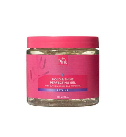 Pink Hold and shine perfecting gel