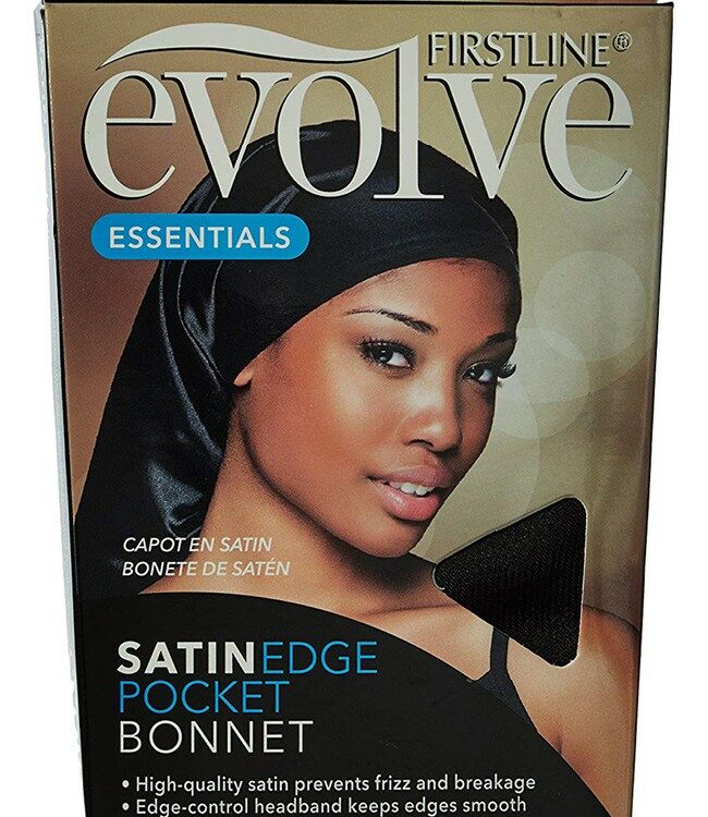 BONNET SATIN EDGE POCKET POUR CHEVEUX