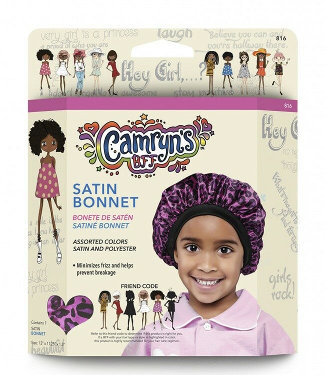 BONNET EN SATIN ENFANT CAMRYN'S BFF