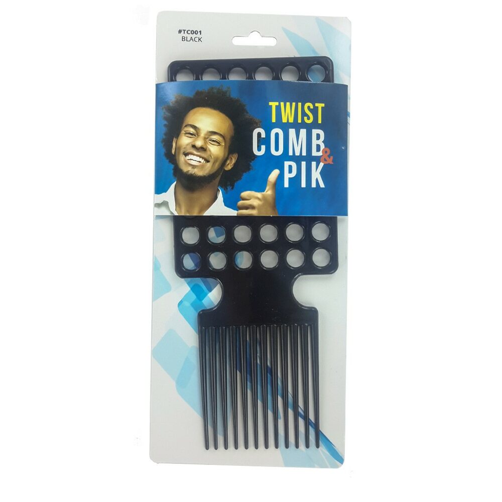 PEIGNE TWIST COMB AND PIK