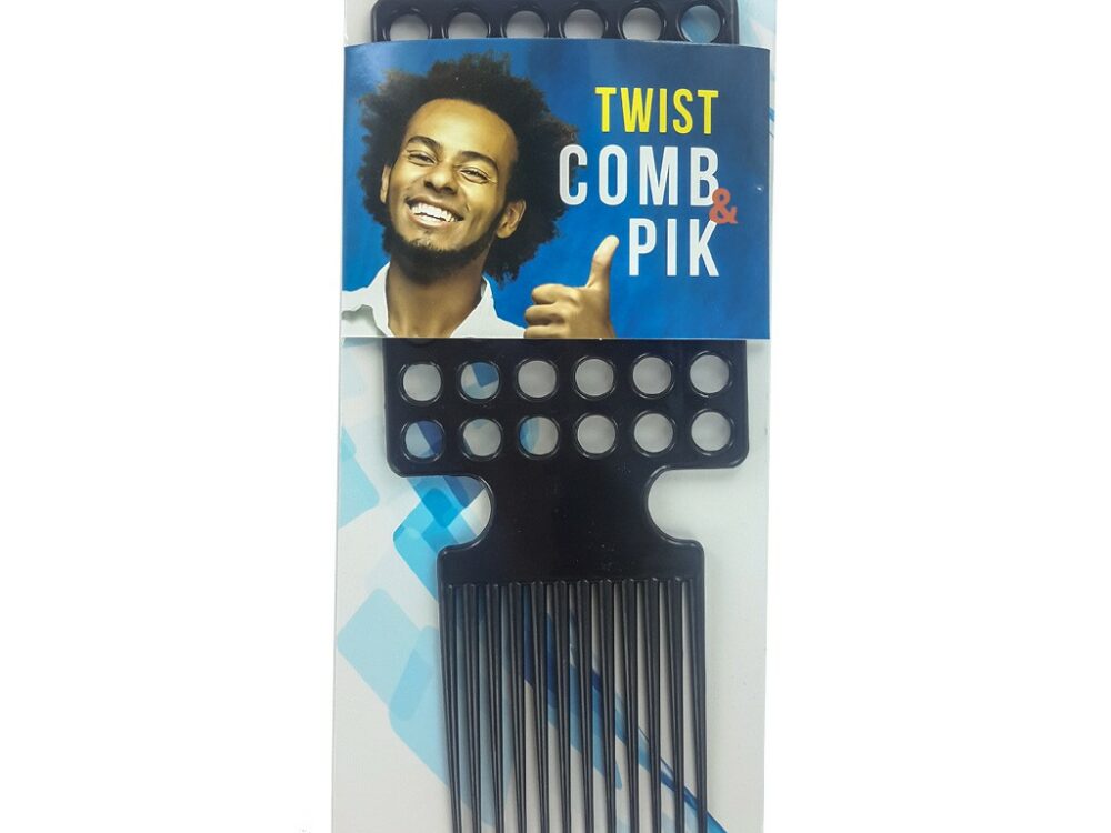 PEIGNE TWIST COMB AND PIK