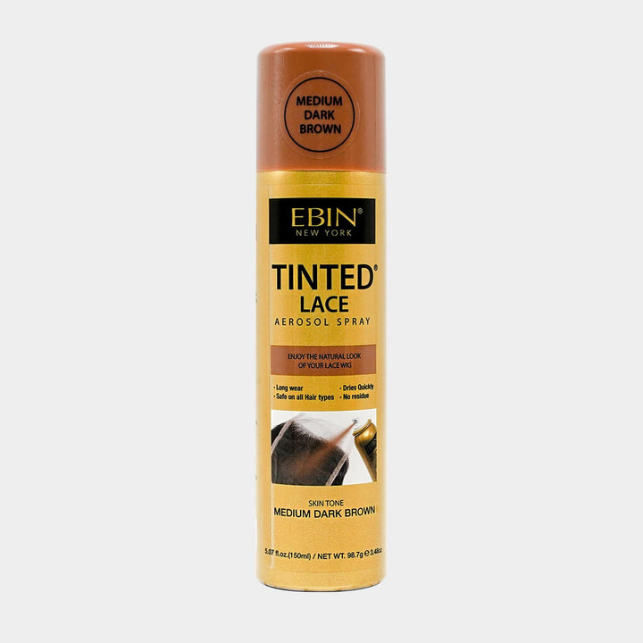 Tinted Lace Aerosol Spray 150ml – Medium Dark Brown