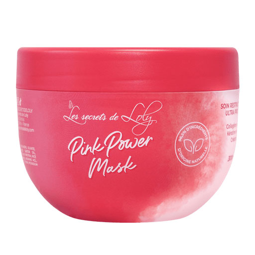 Pink power mask