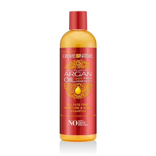 CREME OF NATURE - Argan Oil Moisture & Shine Shampoo (12oz)