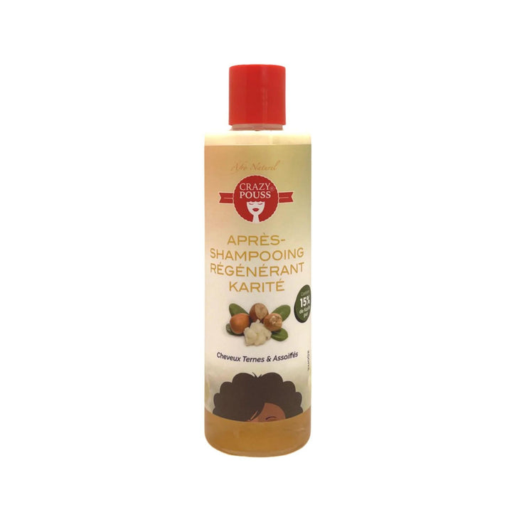 Crazy Pouss Après-Shampooing Régénérant Karité 250 ml