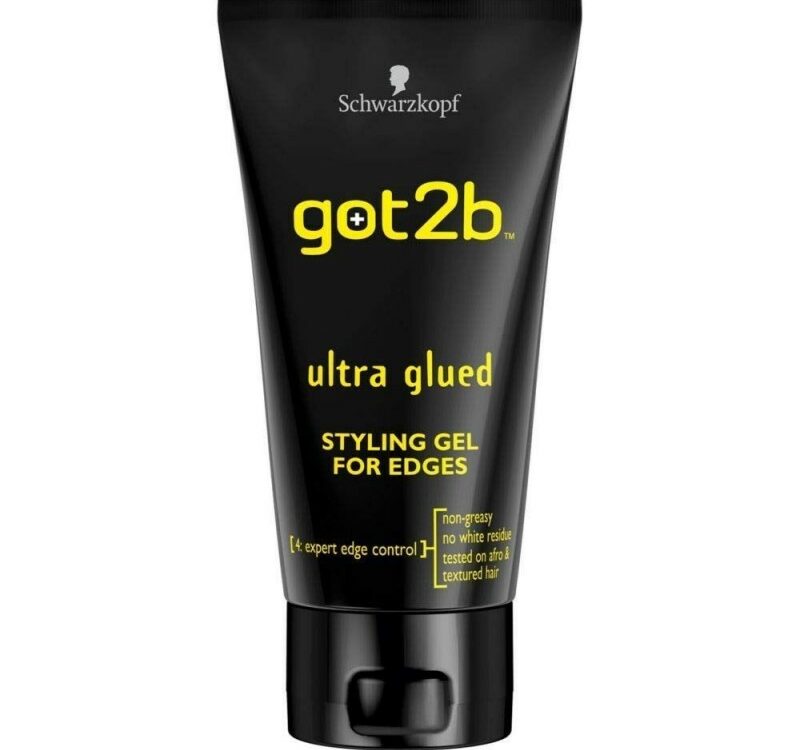 Got2b Noir Glued Styling Gel coiffant pour cheveux de Schwarzkopf
