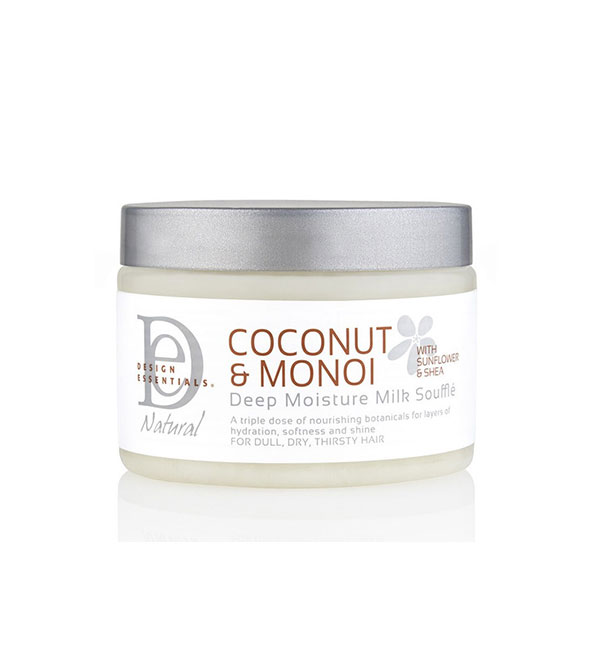 DESIGN ESSENTIALS MILK SOUFFLE COCONUT MONOI 12OZ