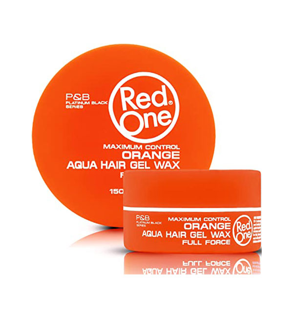 Orange Aqua Hair Gel Wax