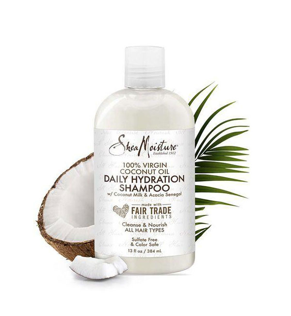 SHEA MOISTURE VIRGIN COCO DAILY HYDRA SHAMPOO 13OZ