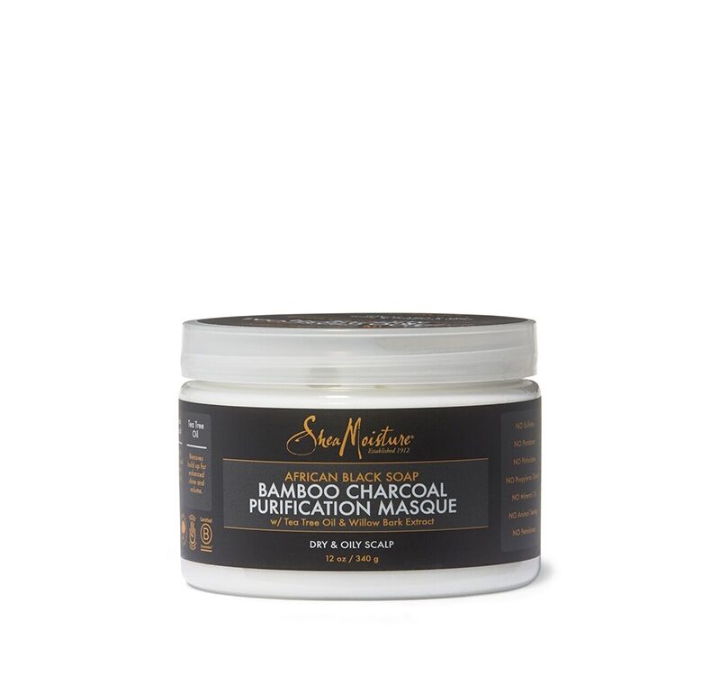 SHEA MOISTURE – BAMBOO CHARCOAL – Purification Masque