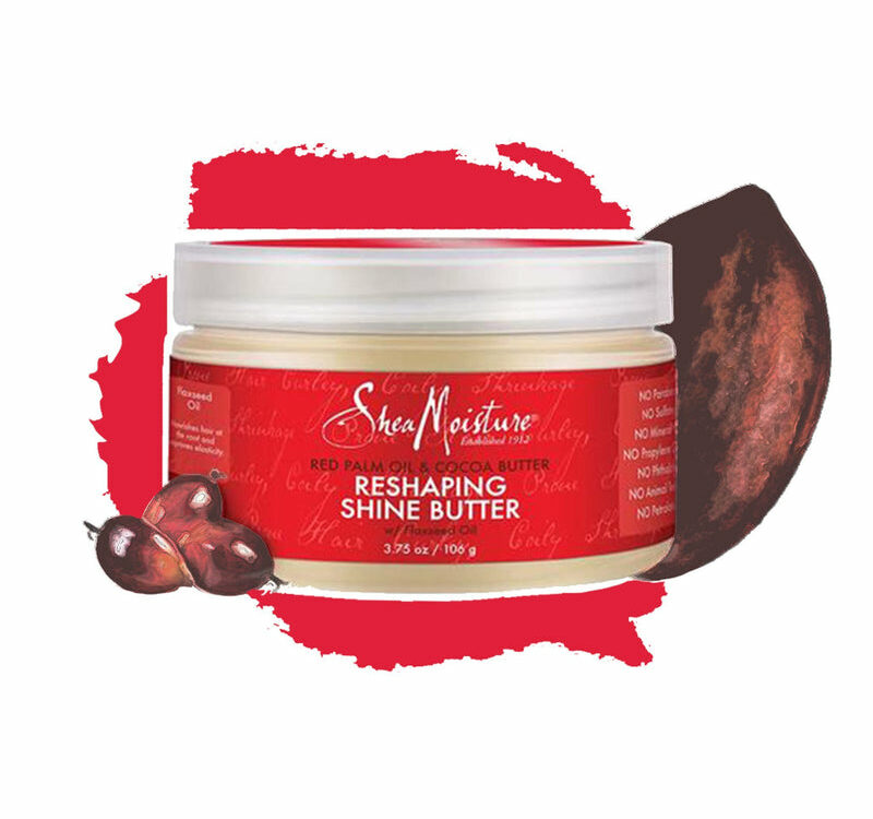 SHEA MOISTURE – RED PALM OIL COCOA BUTTER – Reshaping Shine Butter