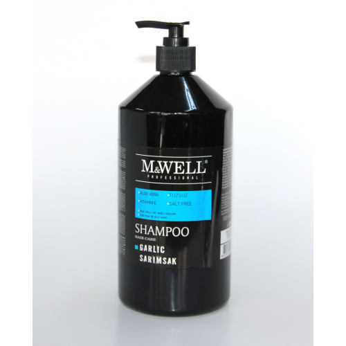 M&WELL SHAMPOO 1000ML GARLIC