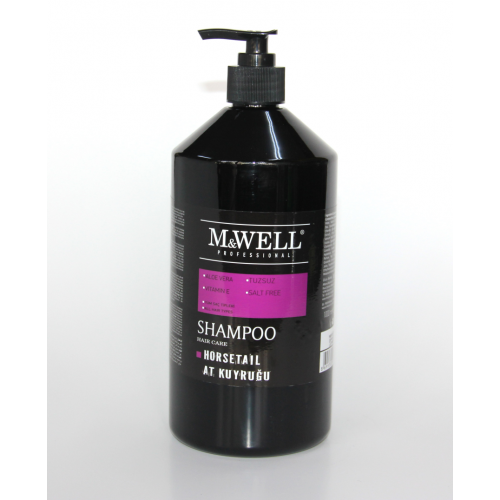 M&WELL SHAMPOO 1000ML HORSETAIL