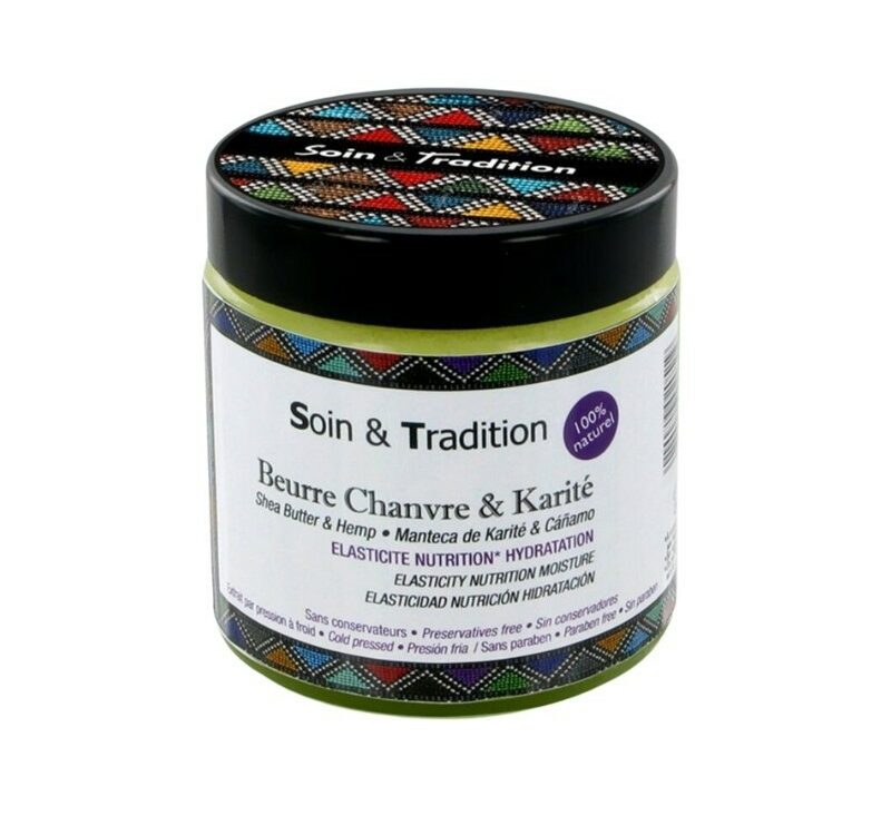 Beurre Chanvre et Karité 100% nature
