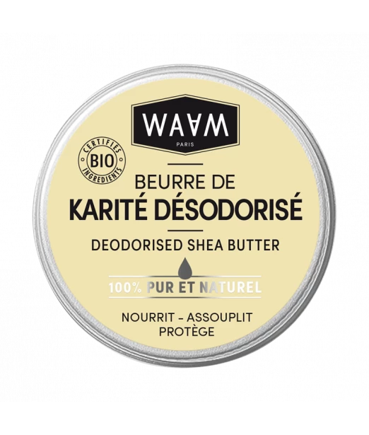 WAAM Beurre de Karité Désodorisé 100ml