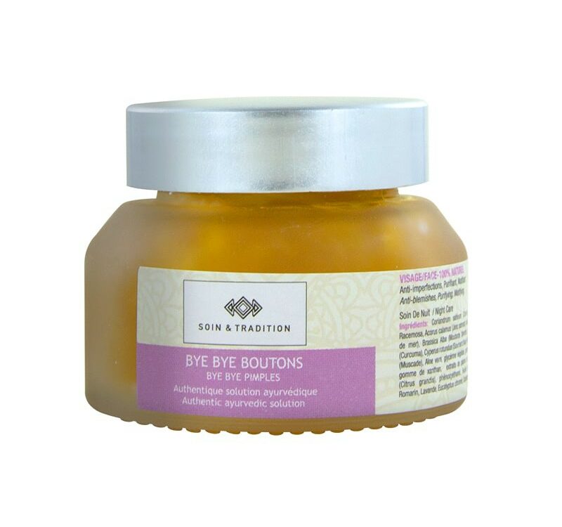 Bye Bye Boutons Solution Ayurvédique de Nuit