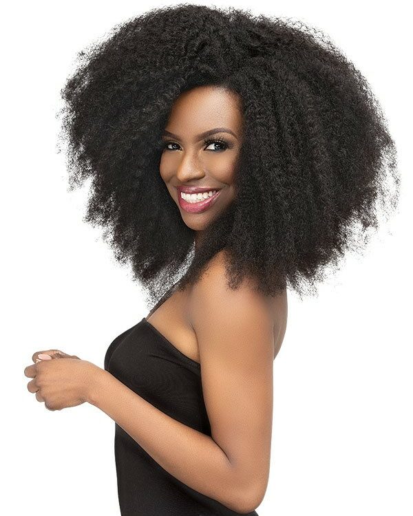 CLIP-INS NATURAL ME 4C KINKY 18 pouces 8P Janet Collection