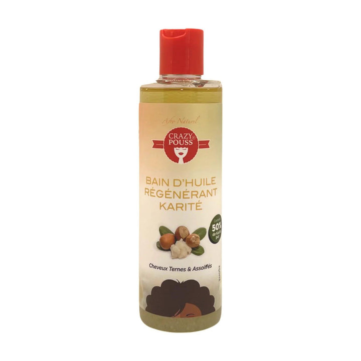 Crazy Pouss Bain d'huile régénérant au KARITÉ 250ml