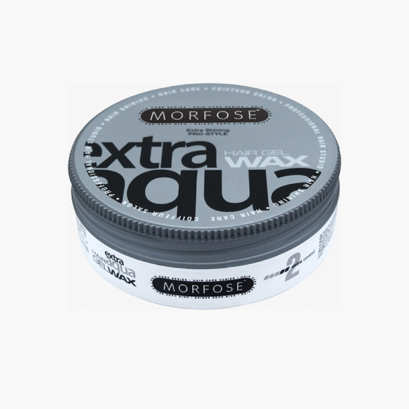 Cire coiffante extra aqua gelwax blanc 150ml Morfose