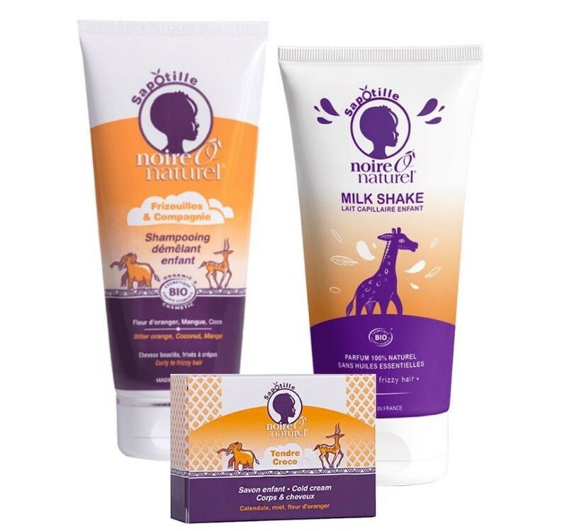 Kit Routine Cheveux Enfant BIO Sapotille Noireônaturel