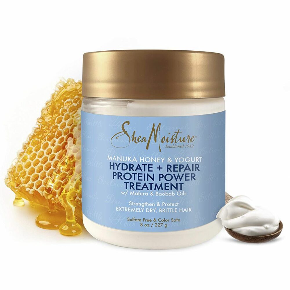 Manuka Honey & Yogurt - Repair Protein-Shea Moisture - Power Treatment - Image 2