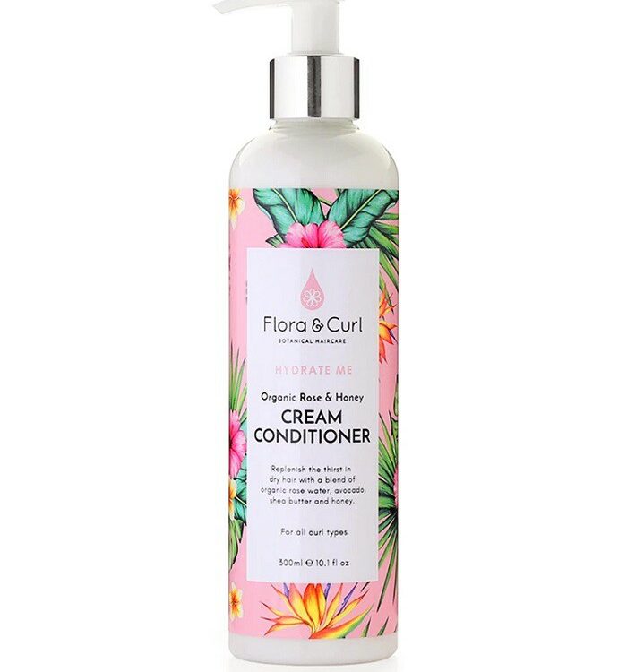Après-shampoing Organic Rose & Honey Cream Conditioner Flora and Curl