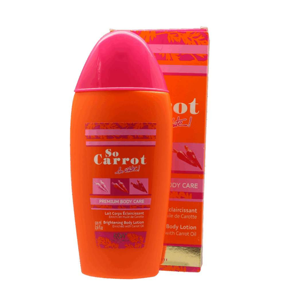 SO CARROT LAIT CORPS ECLAIRCISSANT 500ML