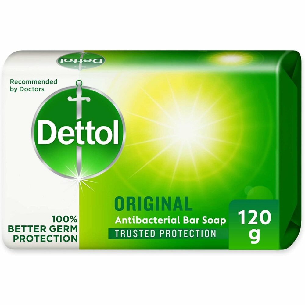 Dettol Original Anti-Bacterial Bar Soap 120g