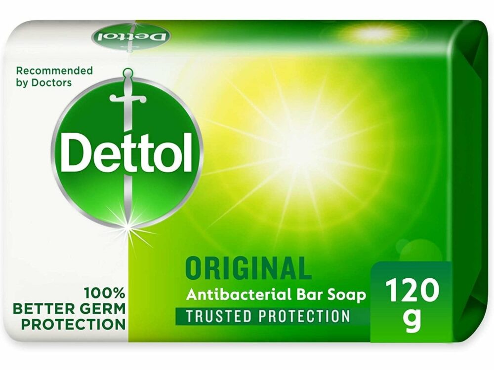 Dettol Original Anti-Bacterial Bar Soap 120g