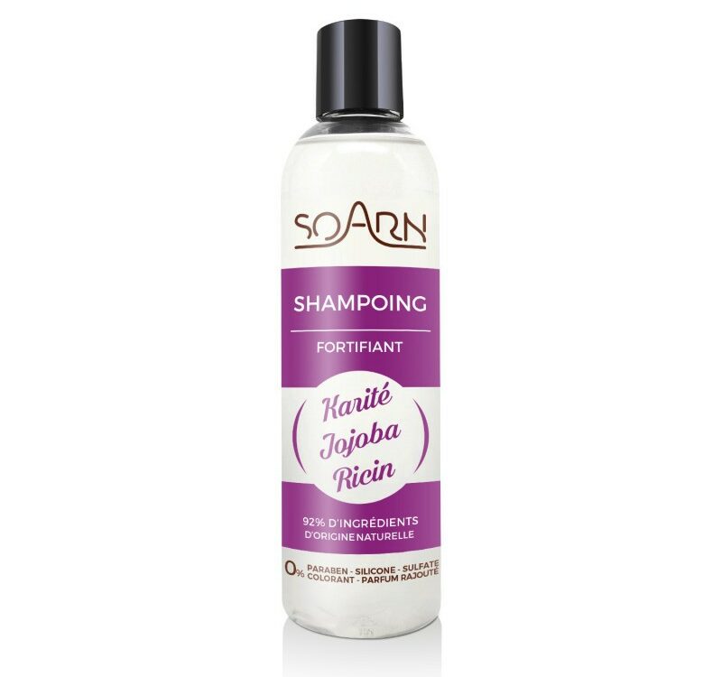 Shampoing Fortifiant Karité Jojoba Ricin Soarn