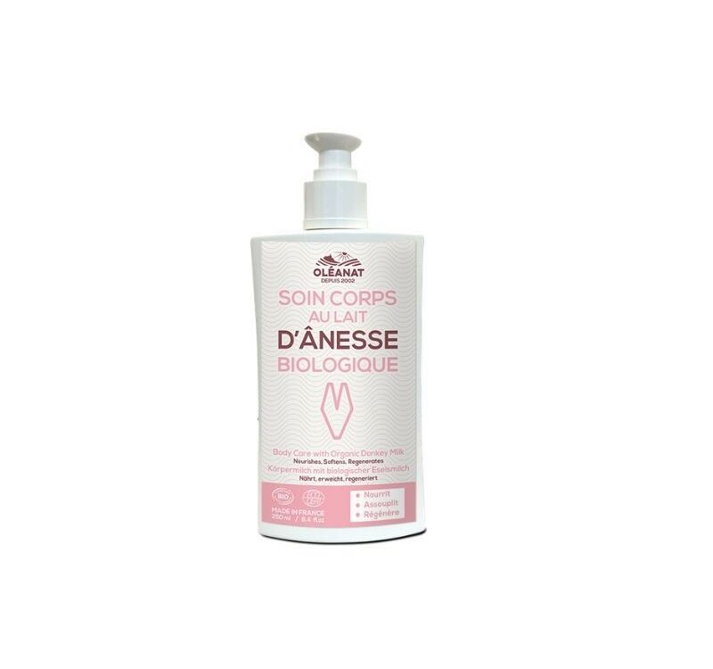 Lait Corps au Lait d'Anesse Bio Oléanat 250ml