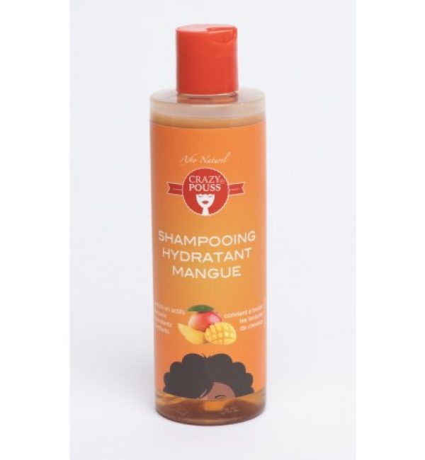 CRAZY POUSS - Shampoing hydratant à la Mangue